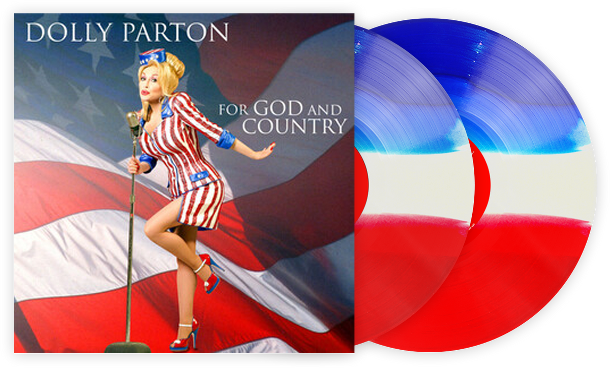 Vinyl Me Please - Dolly Parton — For God and Country | 2003 Country Vinyl LP | Gift for Country Music Lovers: Default Title
