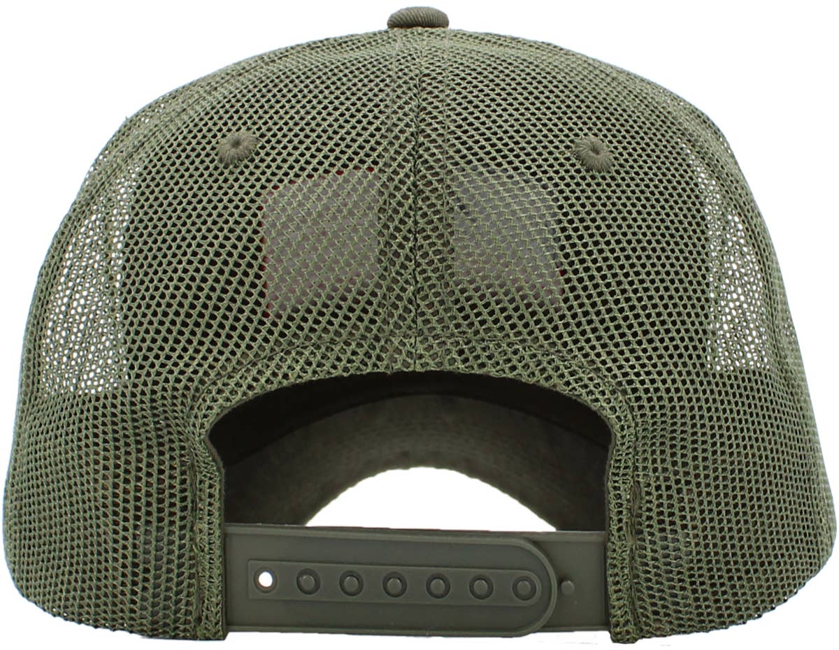 FLAG VINTAGE BALLCAP: BLK-FLAG