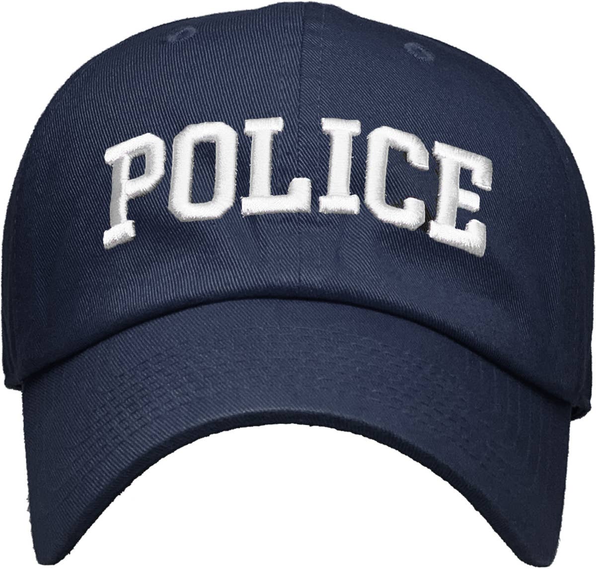 POLICE Vintage Dad Hat: BLK-VINTAGE