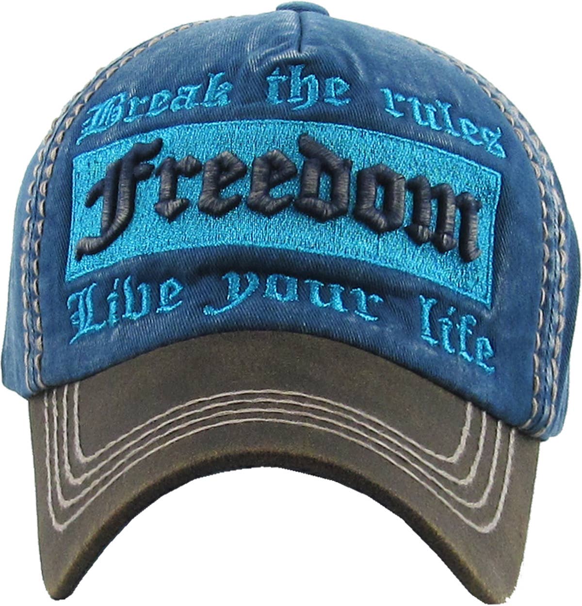 Freedom Vintage Ballcap: BLK