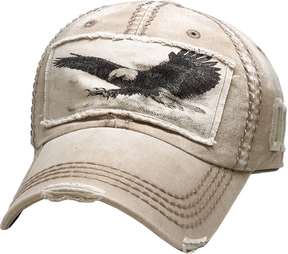 EAGLE VINTAGE BALLCAP: BUR