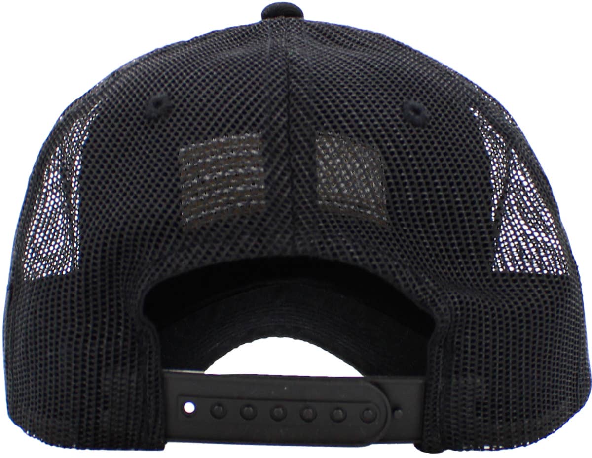 FLAG VINTAGE BALLCAP: BLK-FLAG