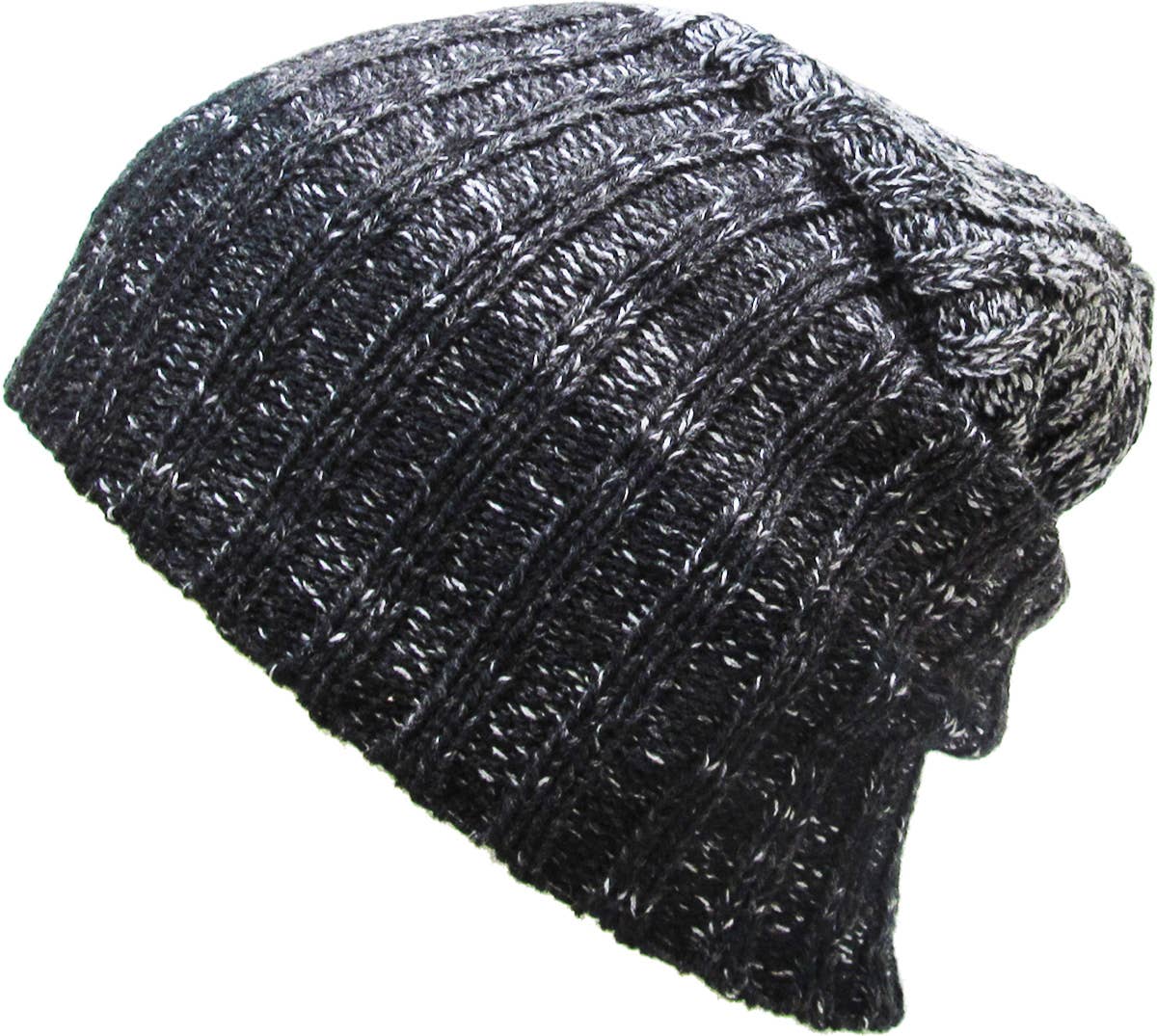 TRI-TONE SLOUCHY BEANIE | KBETHOS: ORG