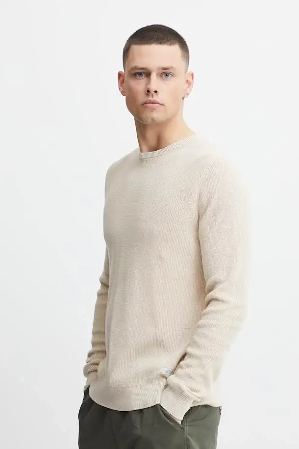 Blend® BH Codford Crewneck Sweater: S / Glazed Ginger
