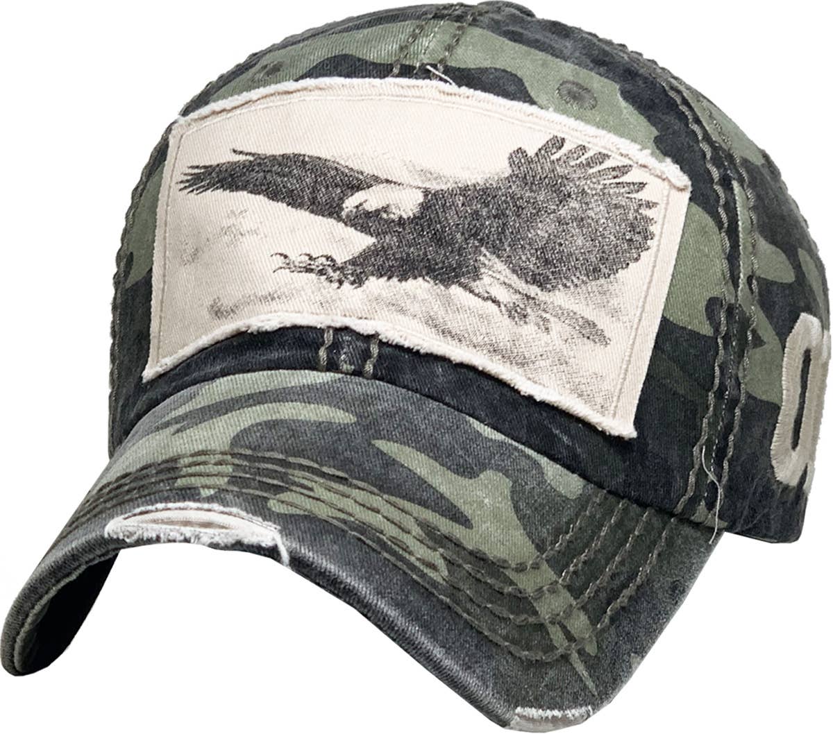 EAGLE VINTAGE BALLCAP: BUR
