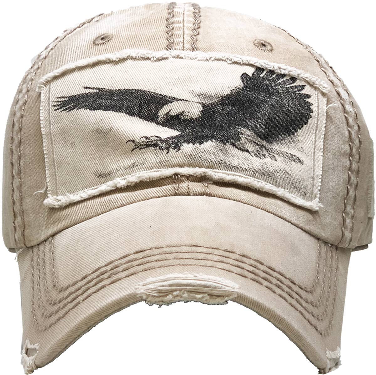 EAGLE VINTAGE BALLCAP: BUR