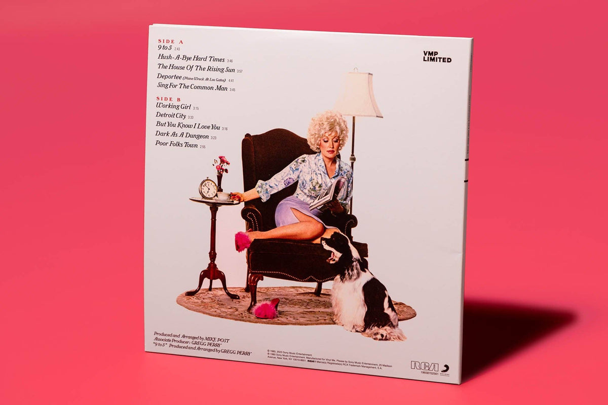 Vinyl Me Please - Dolly Parton — 9 to 5 and Odd Jobs | 1980 Country Vinyl LP | Gift for Country Music Lovers