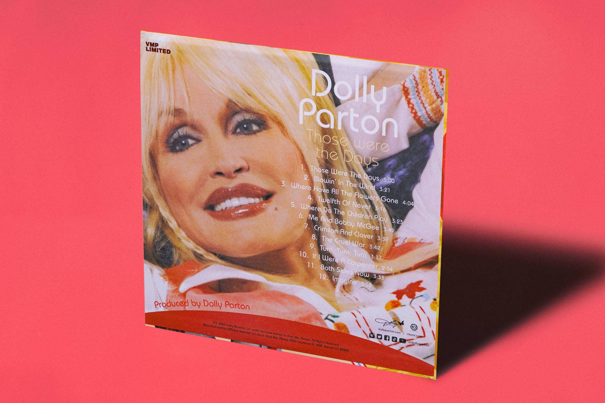 Vinyl Me Please - Dolly Parton — Those Were the Days | 1968 Country Vinyl LP | Gift for Country Music Lovers: Default Title