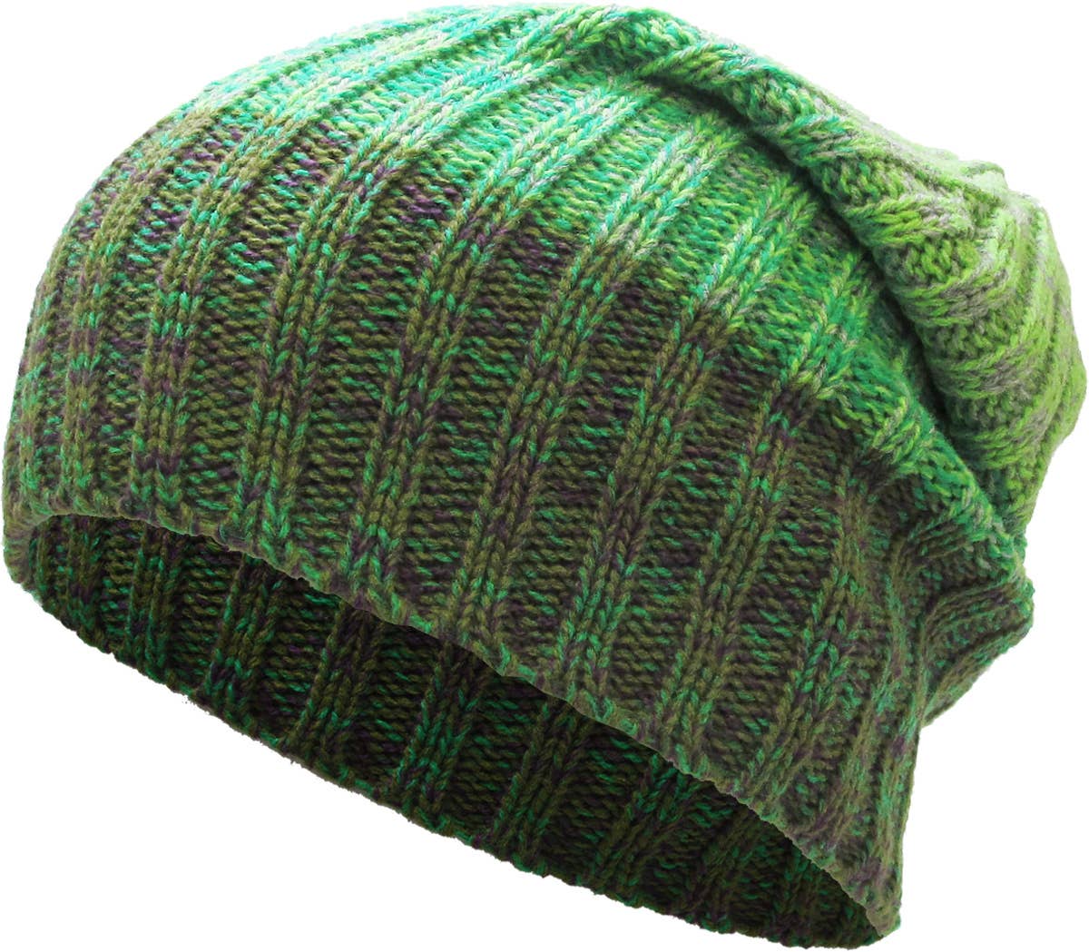 TRI-TONE SLOUCHY BEANIE | KBETHOS: ORG