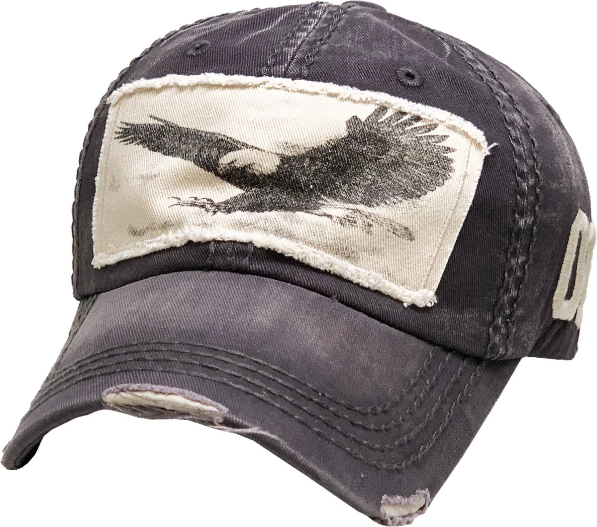 EAGLE VINTAGE BALLCAP: BUR