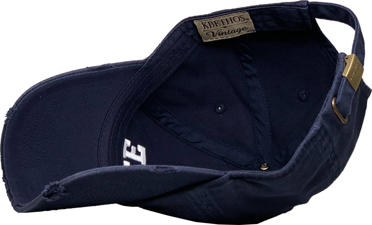 POLICE Vintage Dad Hat: BLK-VINTAGE