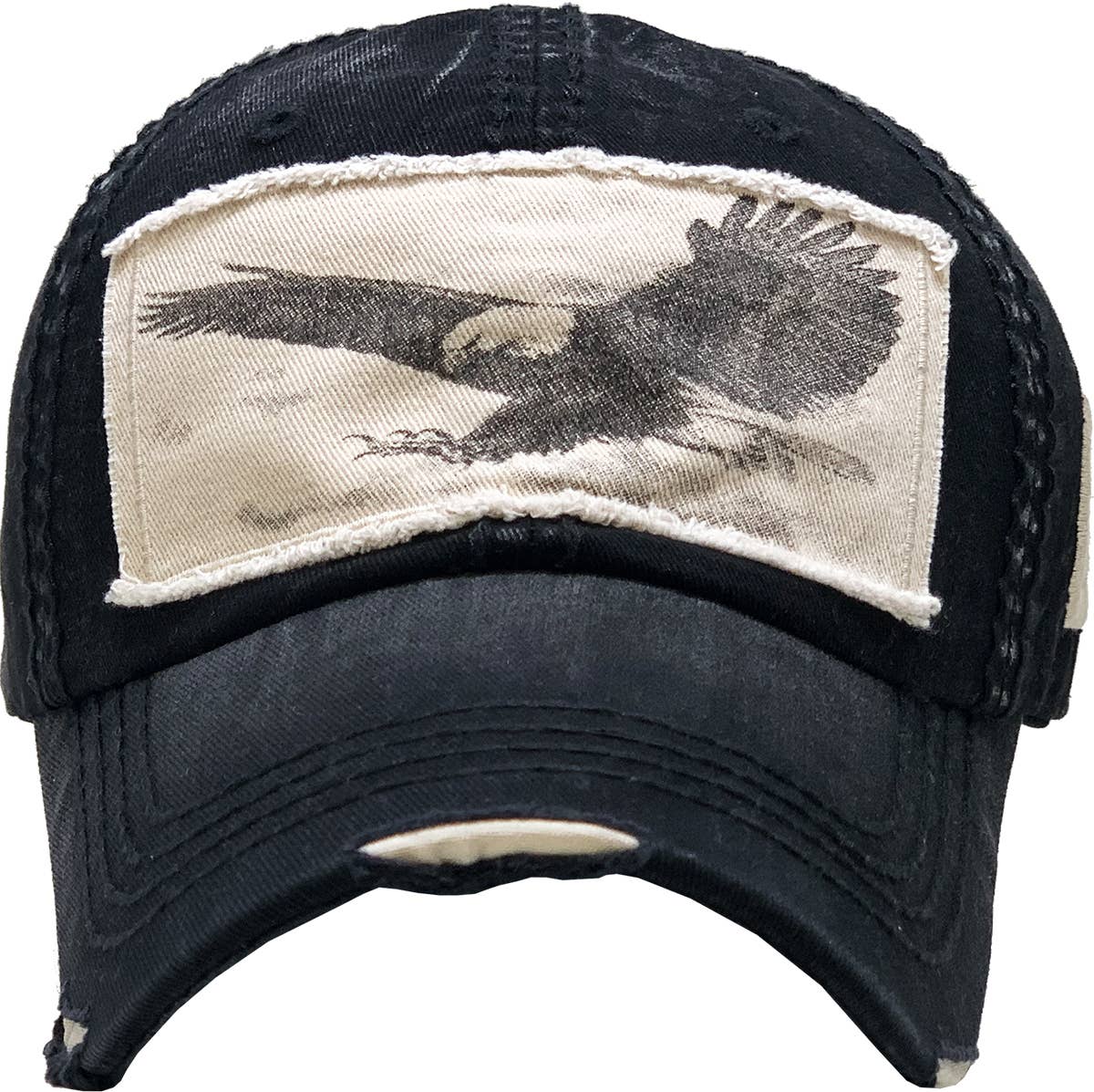 EAGLE VINTAGE BALLCAP: BUR