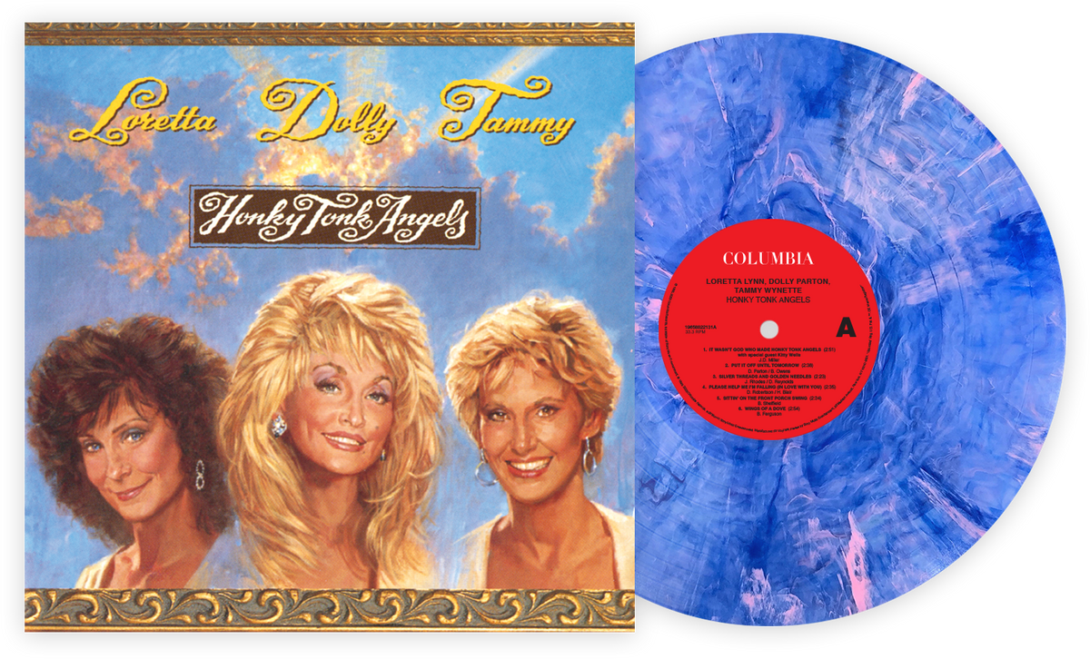 Vinyl Me Please - Loretta Lynn, Tammy Wynette & Dolly Parton — Honky Tonk Angels | 1993 Country Vinyl LP | Gift for Country Music Lovers: Default Title