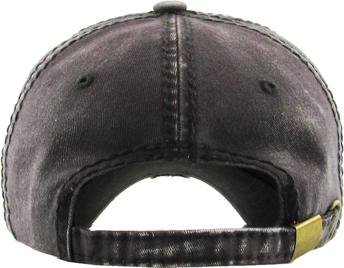 EAGLE VINTAGE BALLCAP: BUR