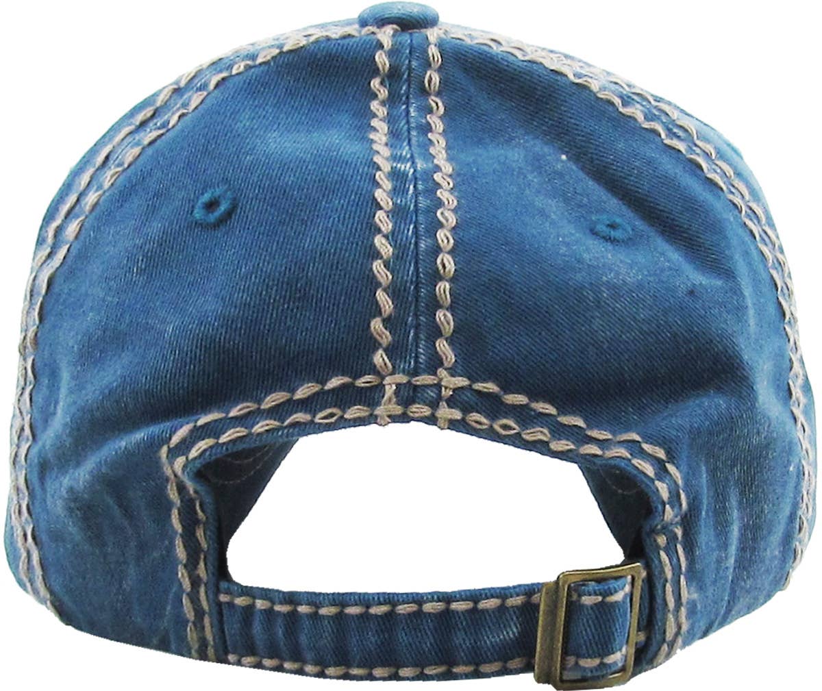 Freedom Vintage Ballcap: BLK