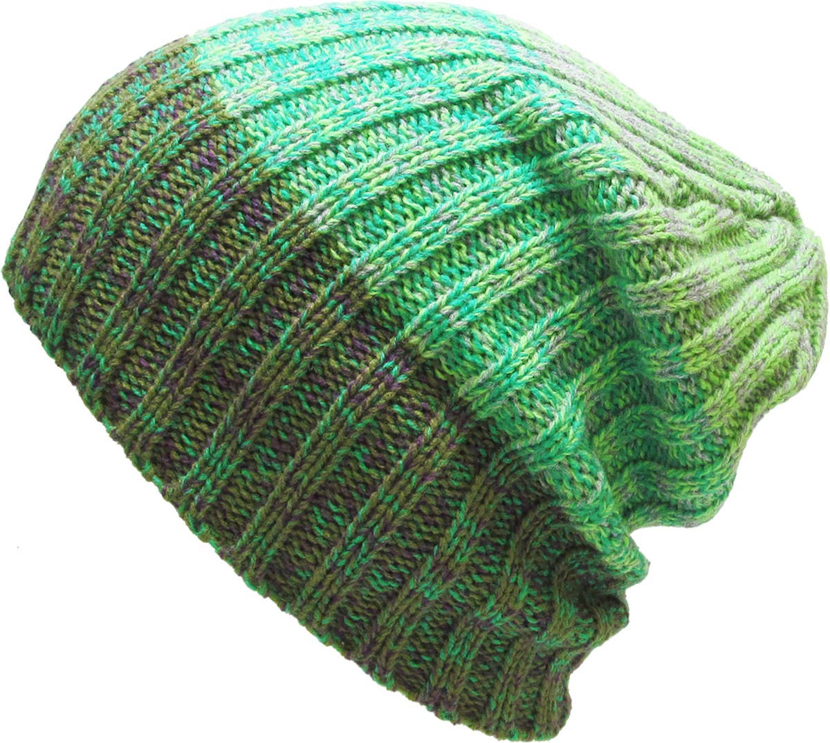 TRI-TONE SLOUCHY BEANIE | KBETHOS: ORG