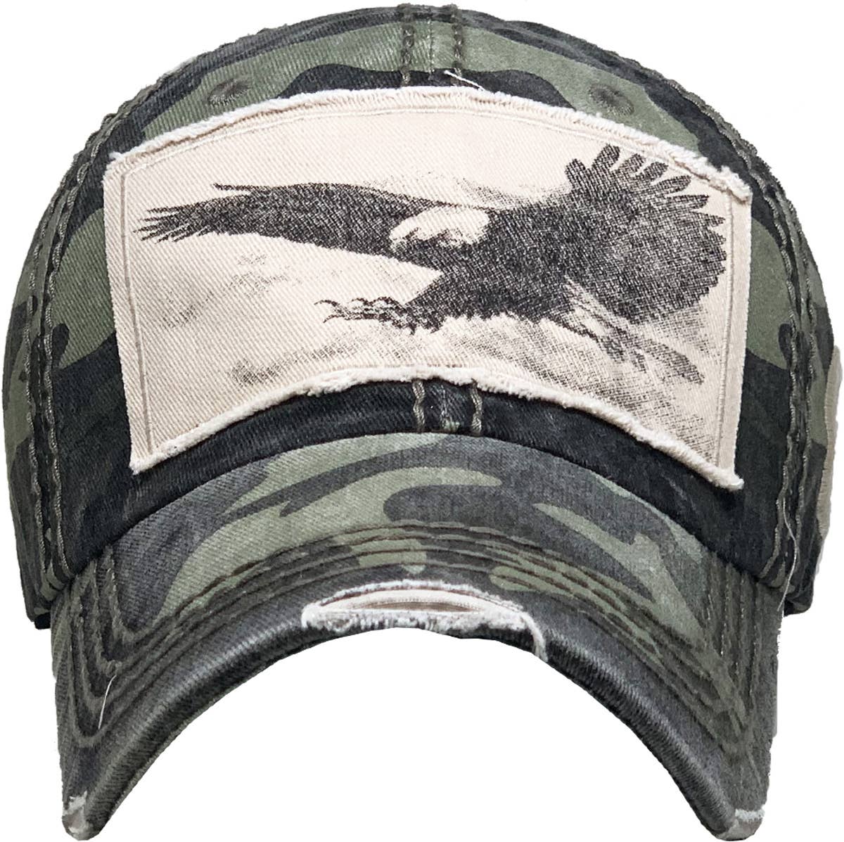 EAGLE VINTAGE BALLCAP: BUR