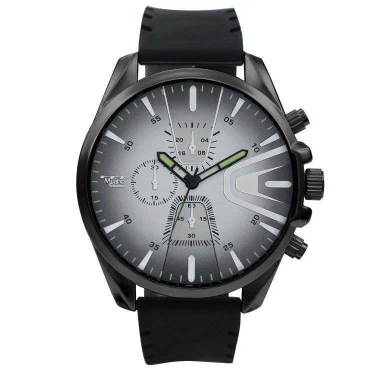 Men's Two Tone Analog Watch -  Blue