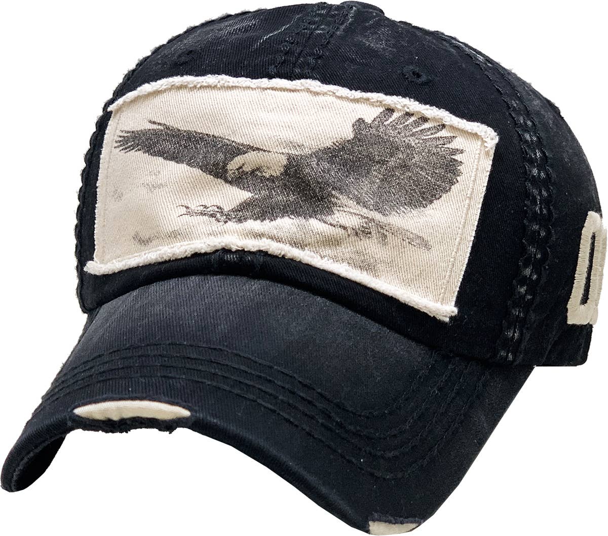 EAGLE VINTAGE BALLCAP: BUR