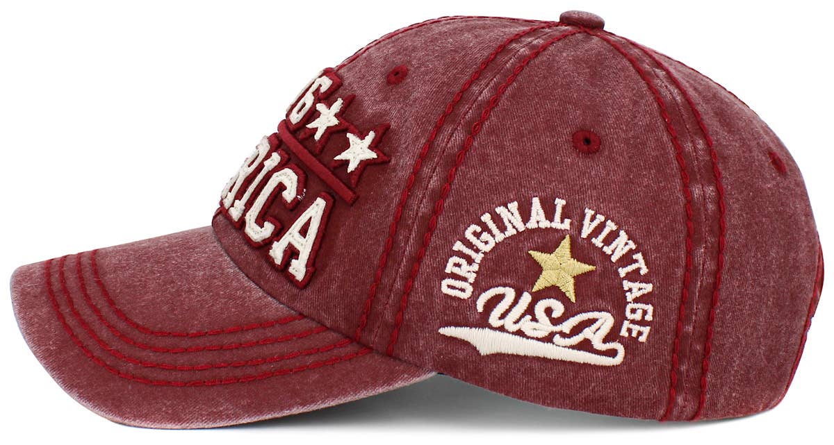 1776 America Vintage Ballcap: NAV