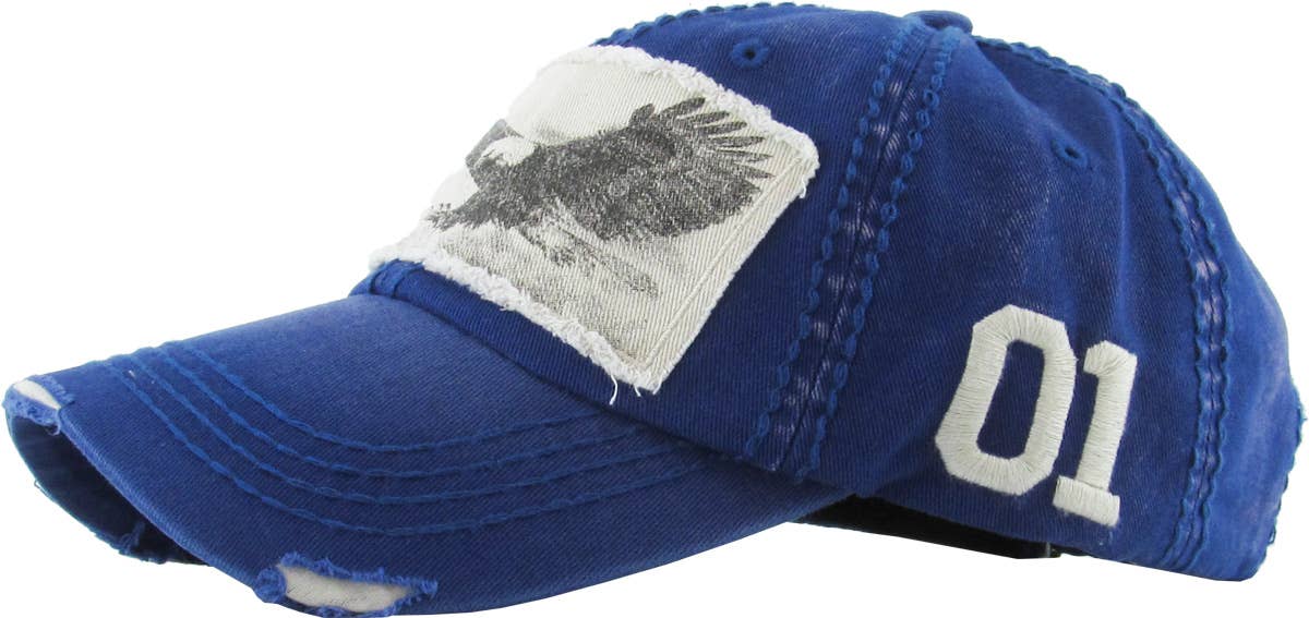 EAGLE VINTAGE BALLCAP: BUR