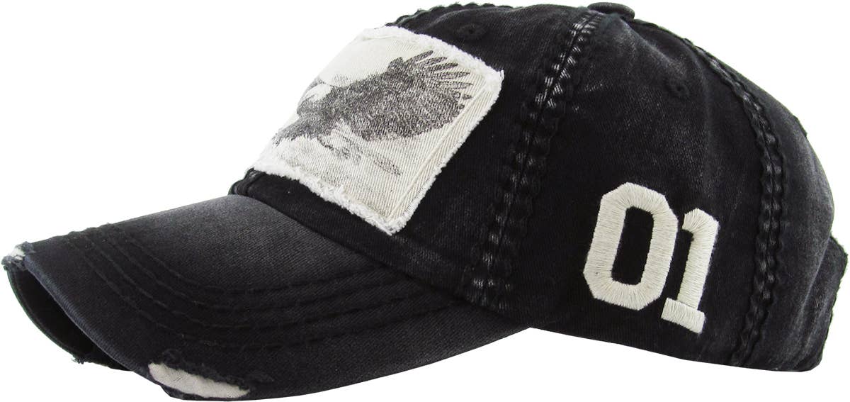 EAGLE VINTAGE BALLCAP: BUR