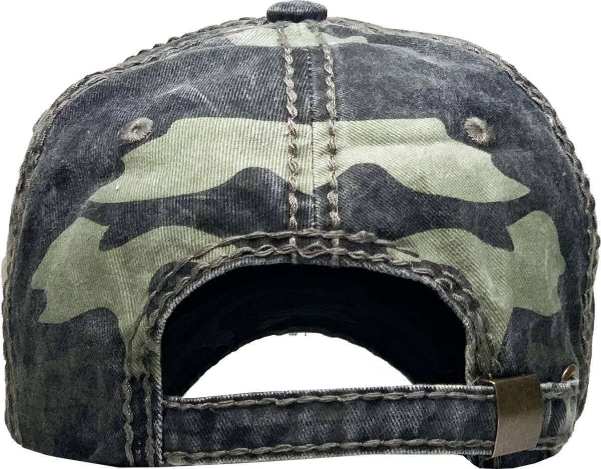 EAGLE VINTAGE BALLCAP: BUR