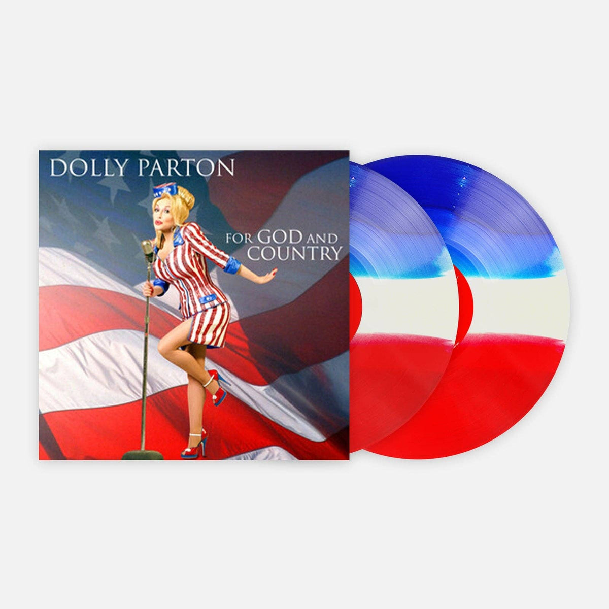 Vinyl Me Please - Dolly Parton — For God and Country | 2003 Country Vinyl LP | Gift for Country Music Lovers: Default Title