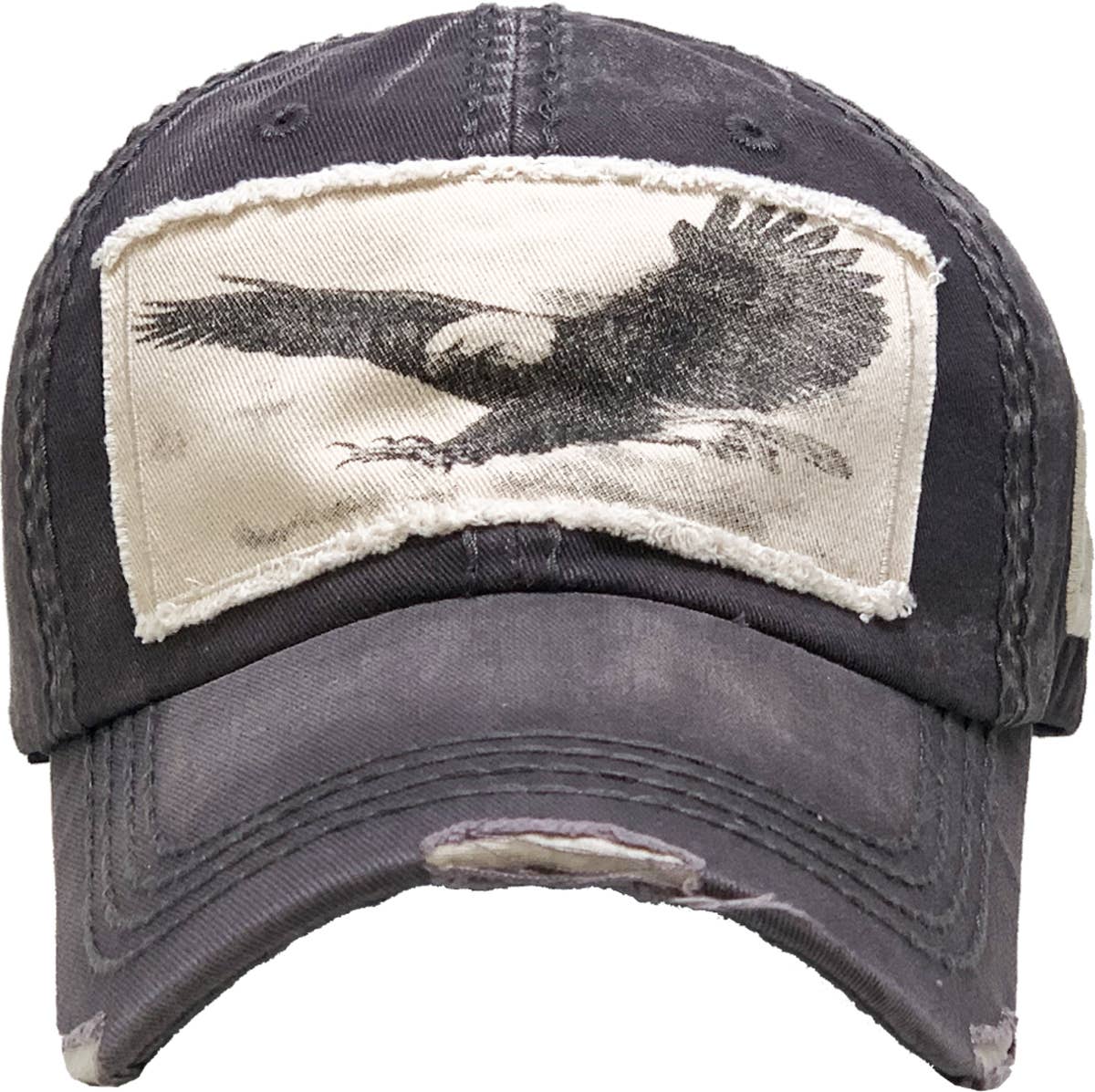 EAGLE VINTAGE BALLCAP: BUR