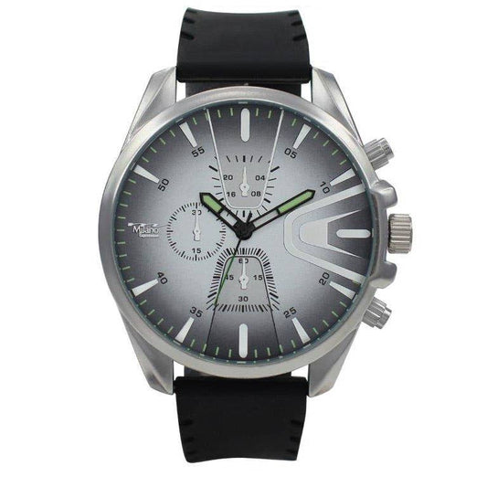 Men's Two Tone Analog Watch -  White