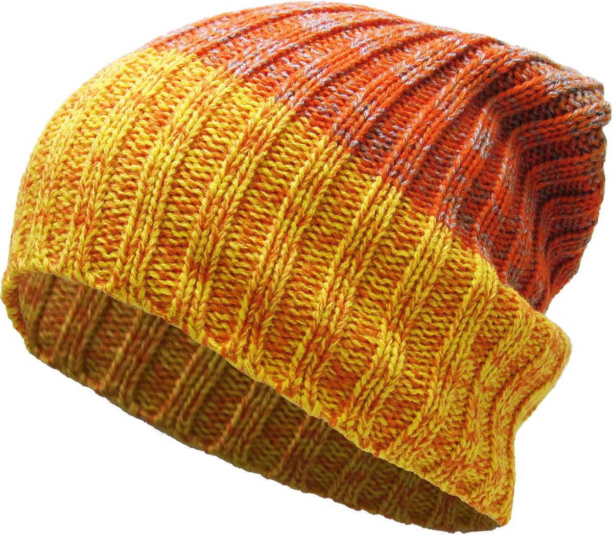 TRI-TONE SLOUCHY BEANIE | KBETHOS: ORG